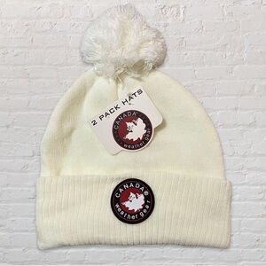 CANADA Weather Gear Cream Knit Beanie